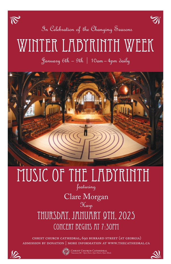 Winter Labyrinth Week and “Music of the Labyrinth”