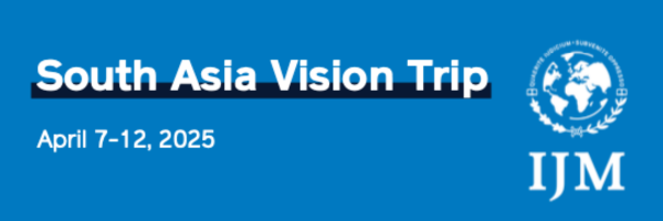 IJM Canada South Asia Vision Trip