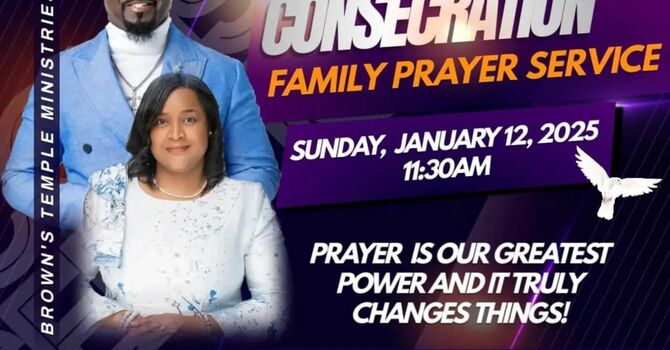Consecration Prayer Service image