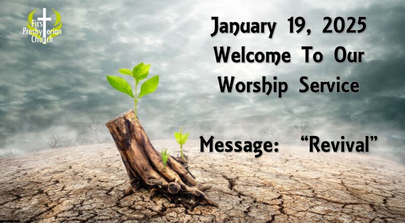 Sunday January 19 Message