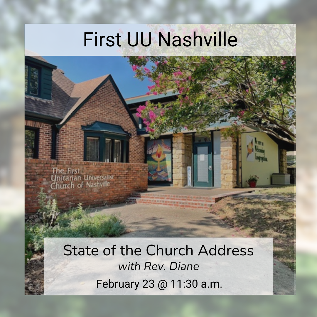 Blog | First Unitarian Universalist Church of Nashville
