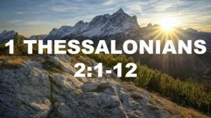 1 Thessalonians 2:1-12