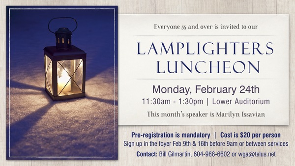 Lamplighters Luncheon