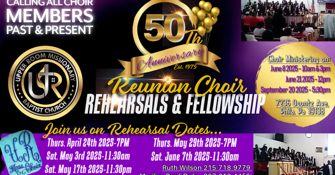 50th Church & Founders Anniversary Reunion Choir