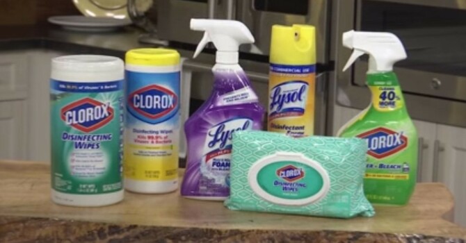 Here's a list of disinfectants you can use against Coronavirus image