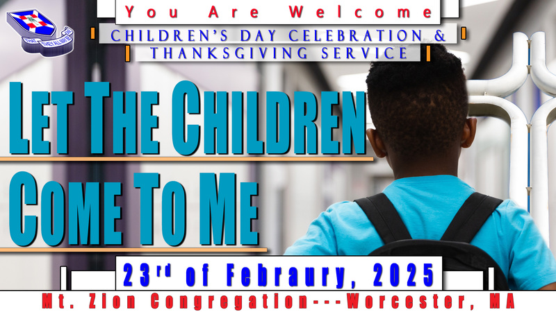 Let The Children Come To Me