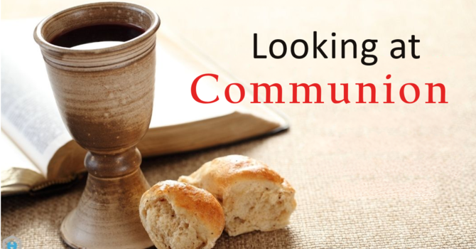 Looking at Communion