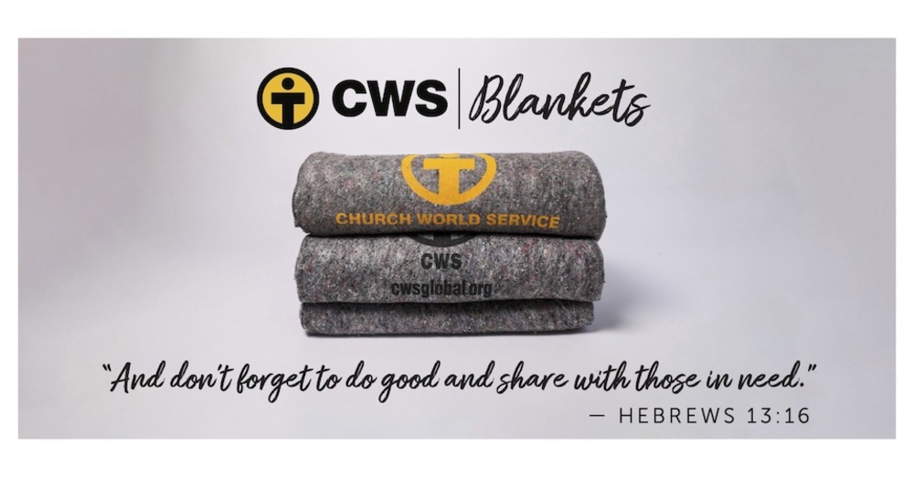 CHURCH WORLD SERVICES BLANKET SUNDAY