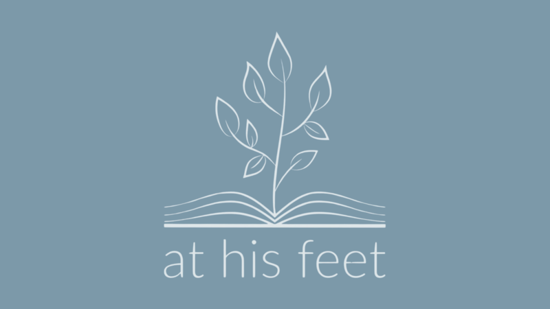 "At His Feet"