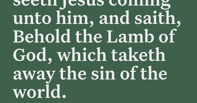 The Lamb of God image