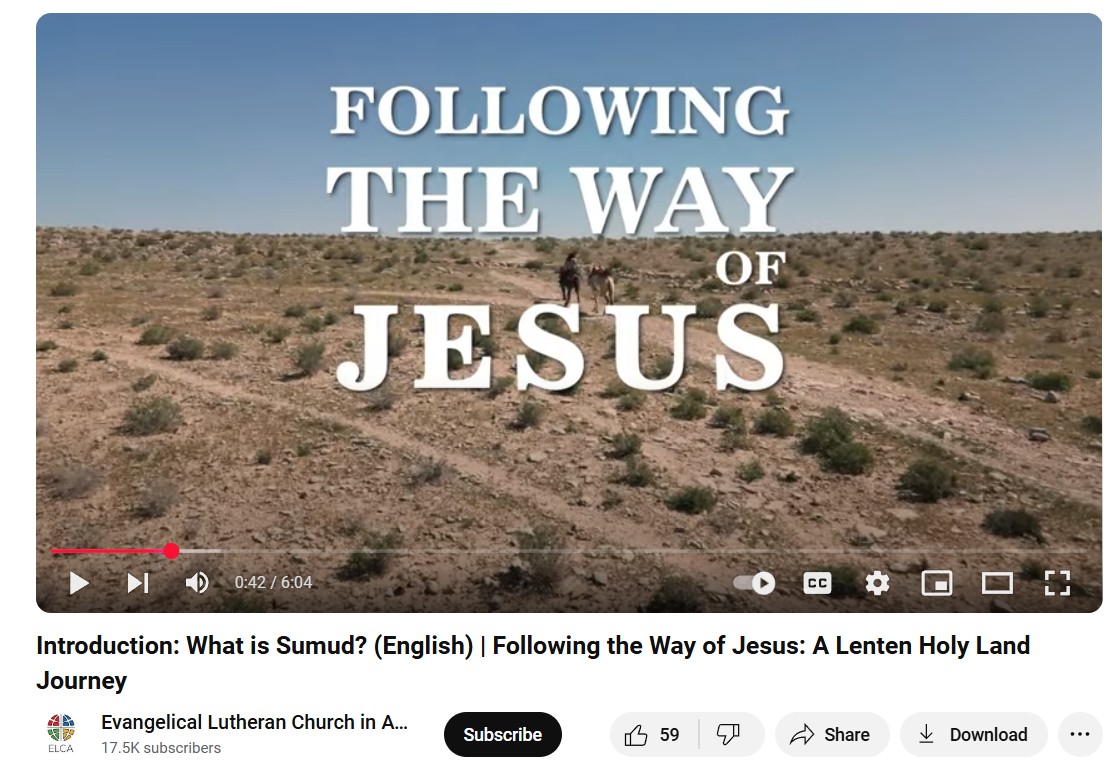 Videoes from ELCA SERIES - SUMUD | St Mary's Lutheran Church