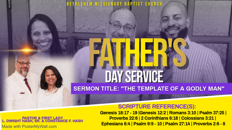 The Template for a Godly Man