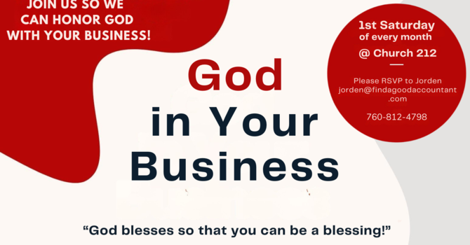 God In Your Business