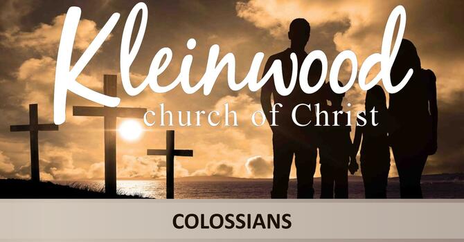 Colossians - Lesson 8