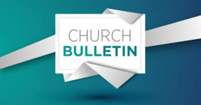 Weekly Bulletin 4/20/25 image