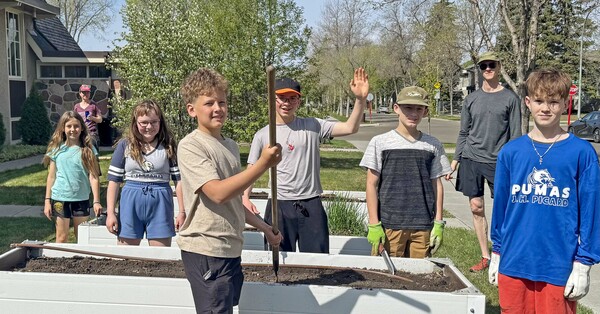 Young St. David's Gardeners Prepare for Growing Season