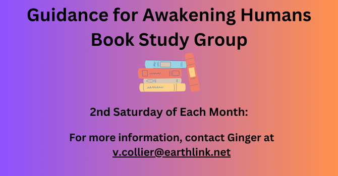Book Study Group: Guidance for Awakening Humans