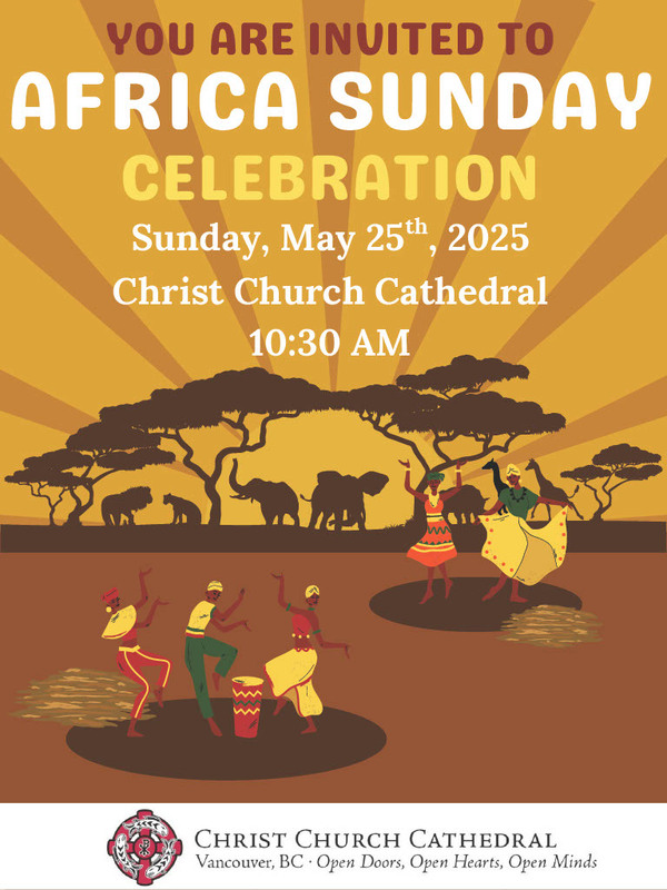 Africa Sunday Celebration - May 25th!