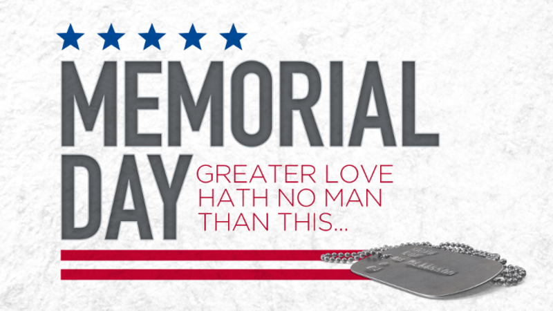 Greater Love Hath No Man Than This