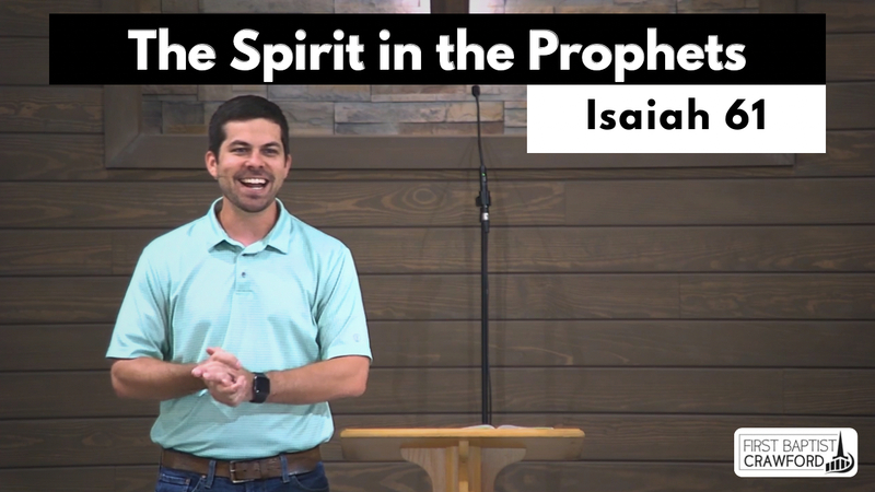 The Spirit in the Prophets