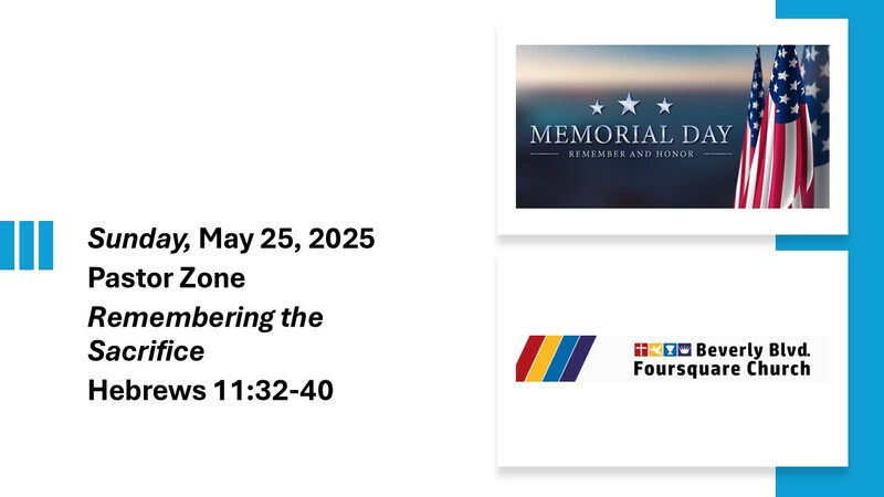 Remembering the Sacrifice