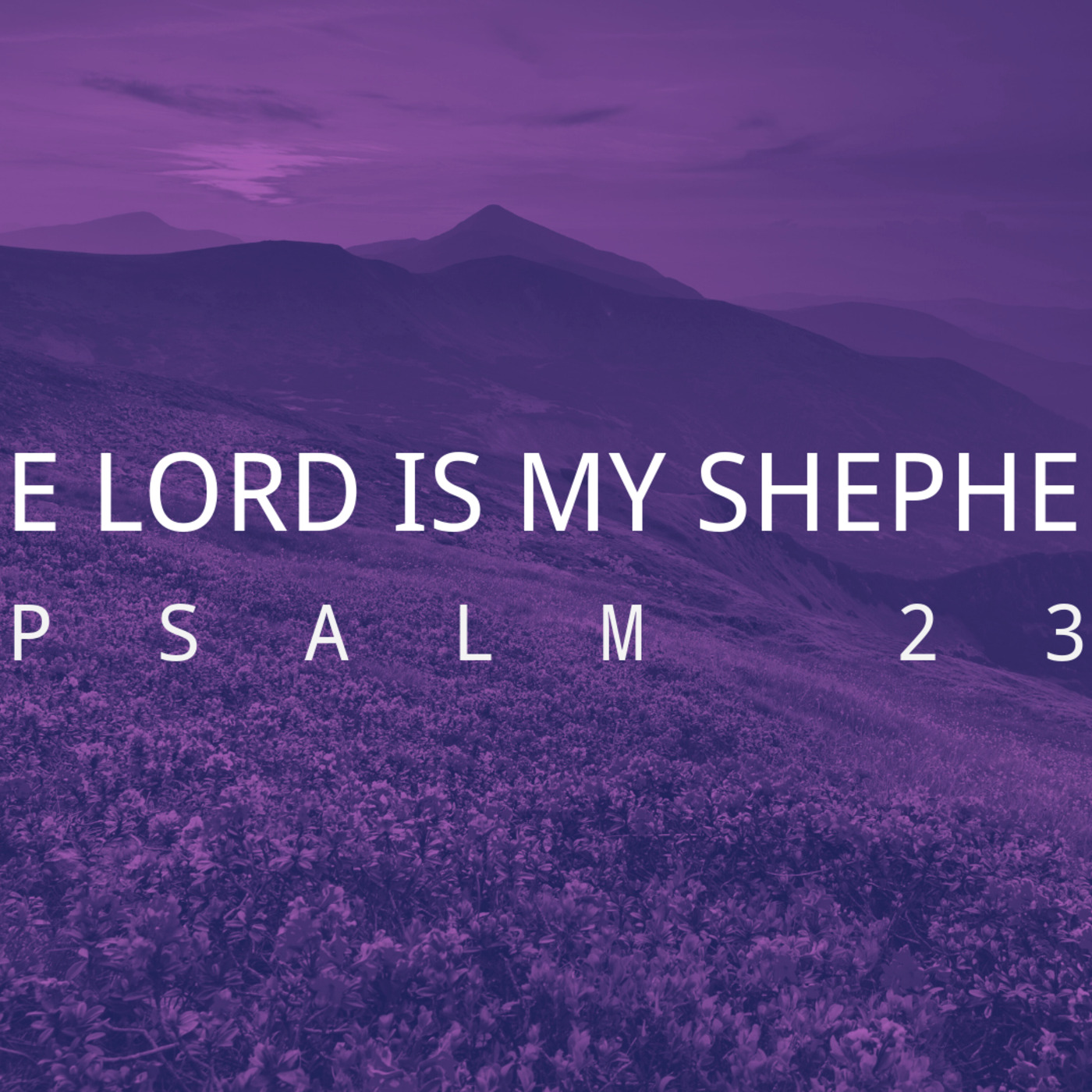The Lord Is My Shepherd episode artwork