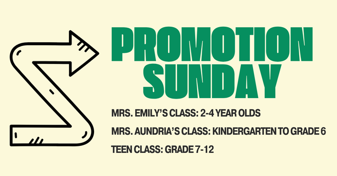 Promotion Sunday