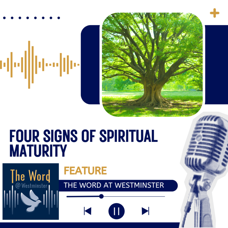 Four Signs of Spiritual Maturity