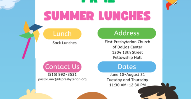 Summer Sack Lunch Program 