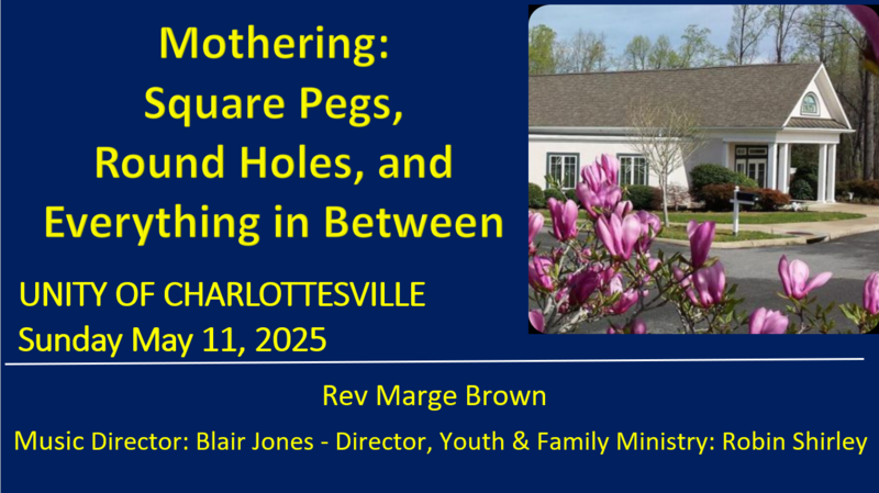 Mothering: Square Pegs, Round Holes