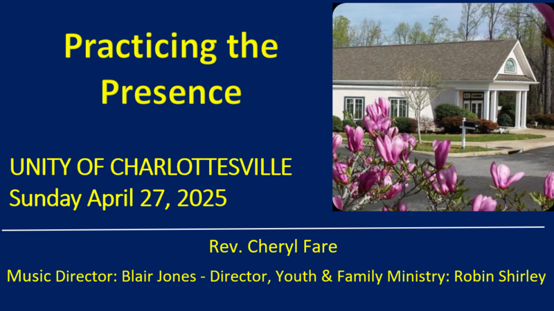 Practicing the Presence