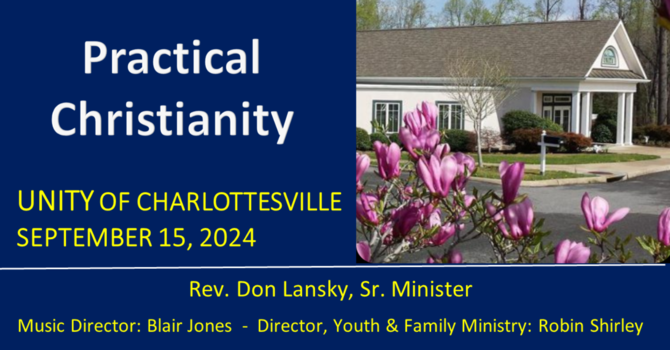 Practical Christianity Part #1
