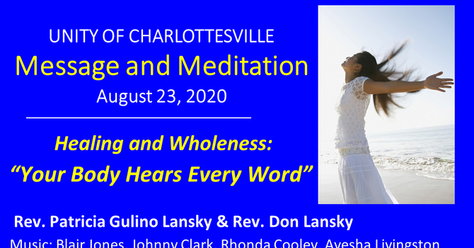 Healing and Wholeness