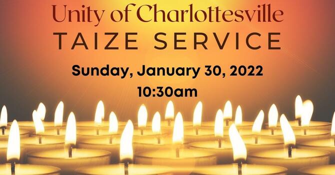 Unity of Charlottesville Taizé Service