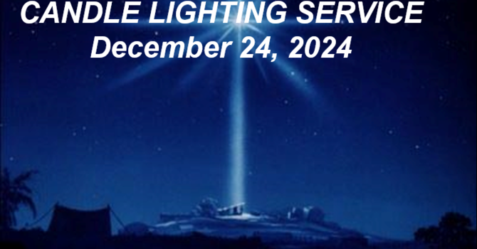 Christmas Eve Candle Lighting