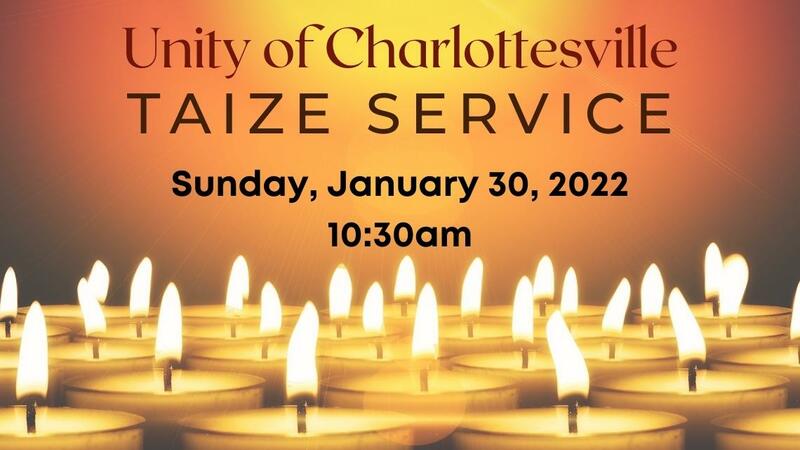 Unity of Charlottesville Taizé Service