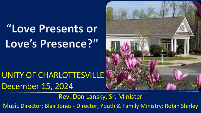 Love Presents of Love's Presence