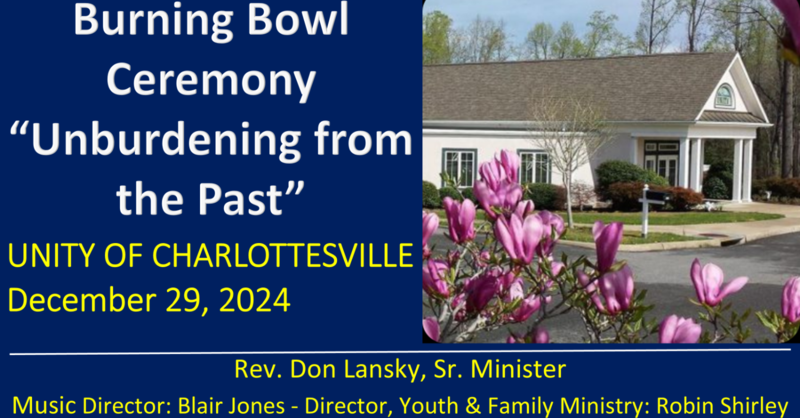 Burning Bowl Ceremony