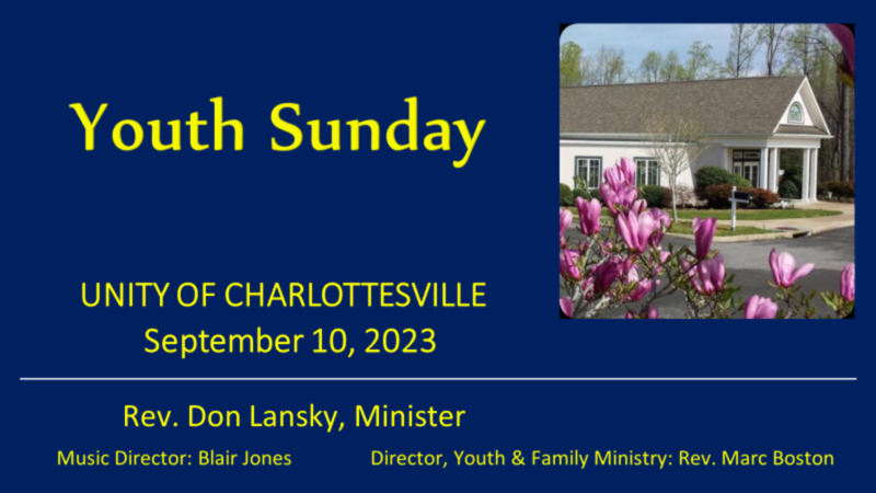 Youth Sunday