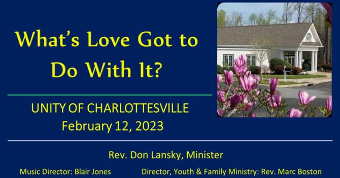 What's Love Got to Do with It?