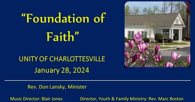 Foundation of Faith