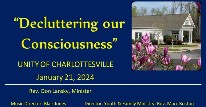 Decluttering Your Consciousness