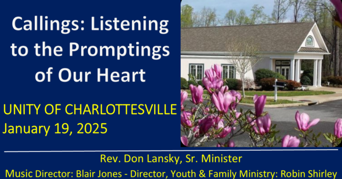 Callings: Listening to the Promptings of the Heart