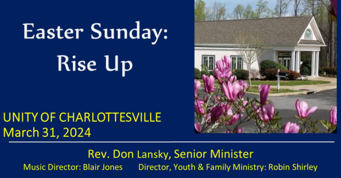 Easter Sunday: Rise Up