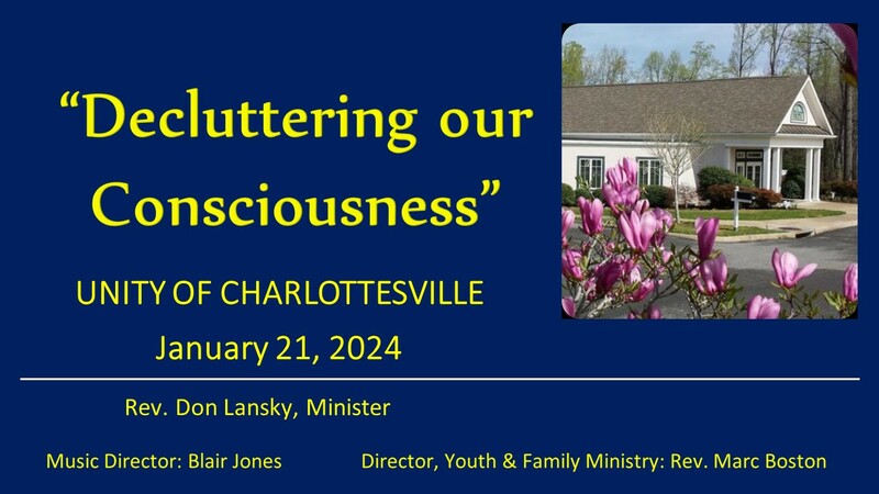 Decluttering Your Consciousness