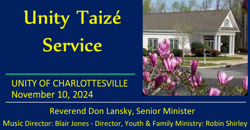 Semi-Annual Taize' Service