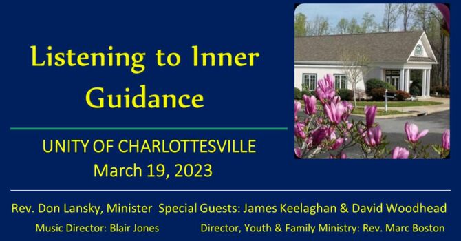 Listening to Inner Guidance