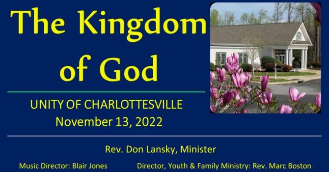 The Kingdom of God