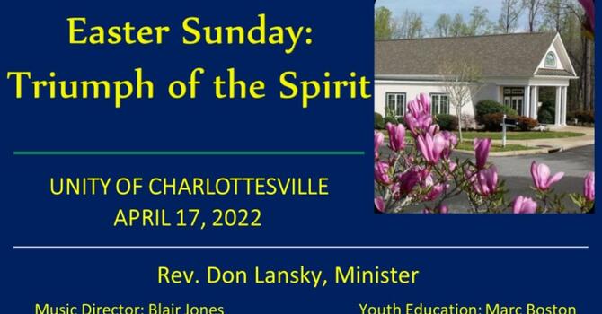 Easter Sunday: Triumph of Spirit