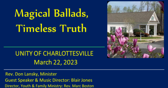 Magical Ballads, Timeless Truth